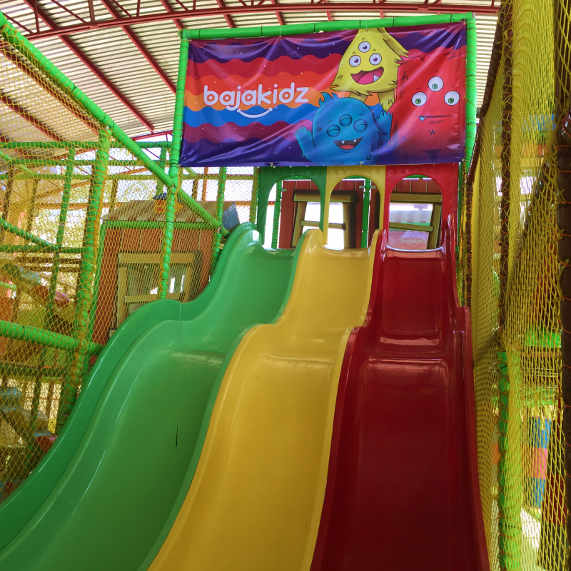 Estructura Soft Play de 3 pisos en Baja Kidz Tijuana