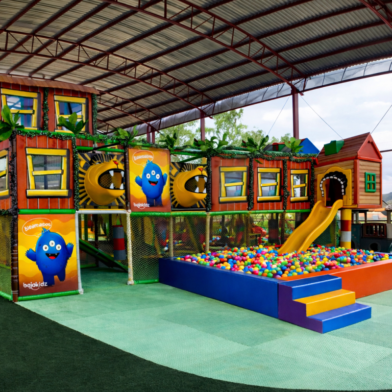 Área de juegos infantiles en Baja Kidz Tijuana