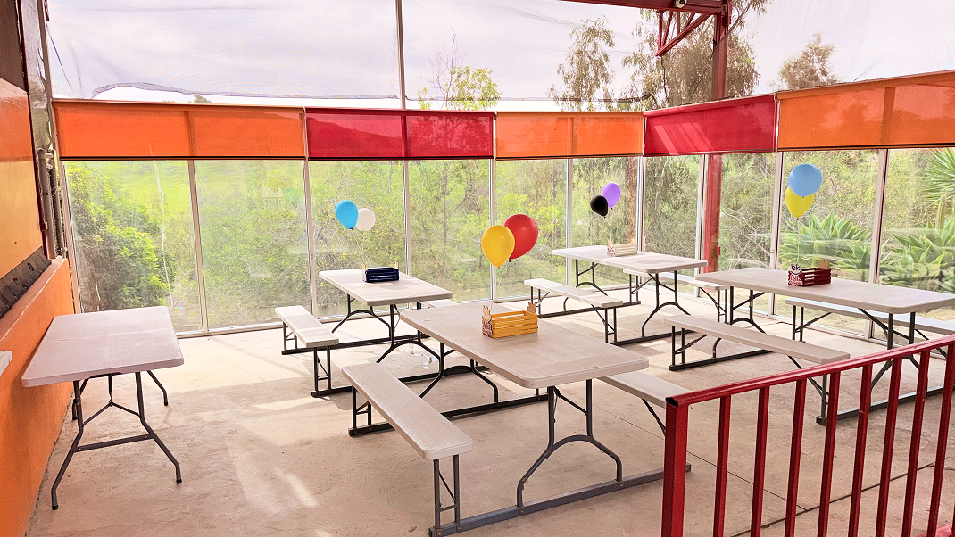 Espacio VIP para fiestas de cumpleaños en Baja Kidz Tijuana
